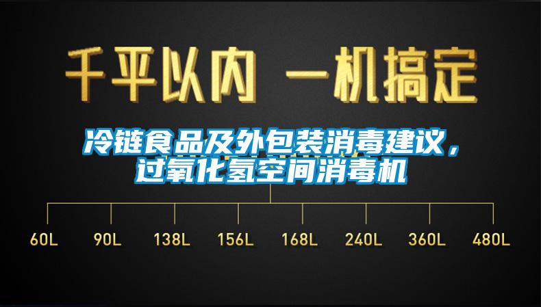 冷鏈食品及外包裝消毒建議，過氧化氫空間消毒機