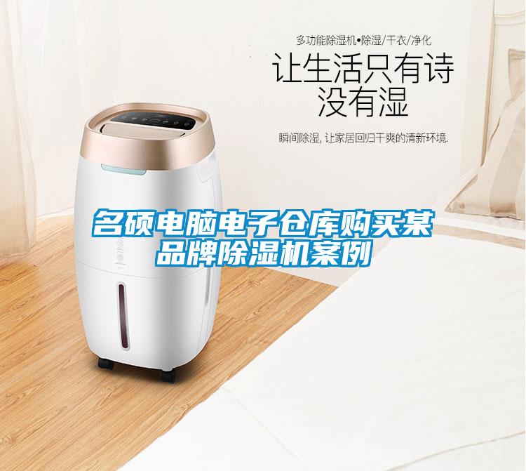 名碩電腦電子倉(cāng)庫(kù)購(gòu)買某品牌除濕機(jī)案例