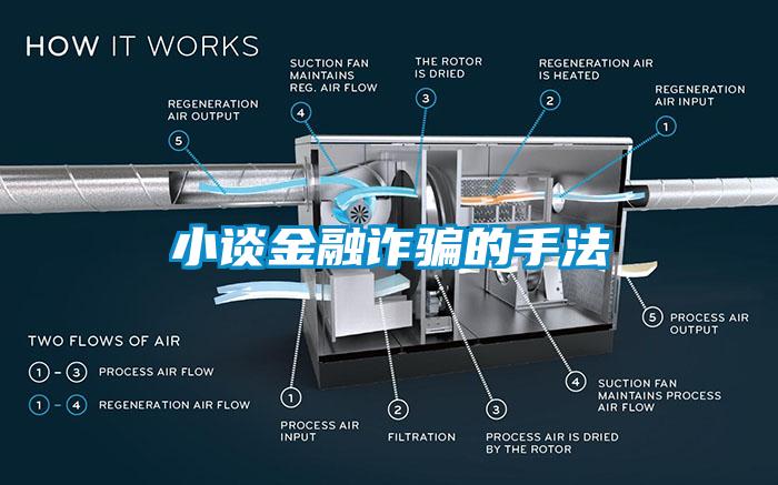 小談金融詐騙的手法