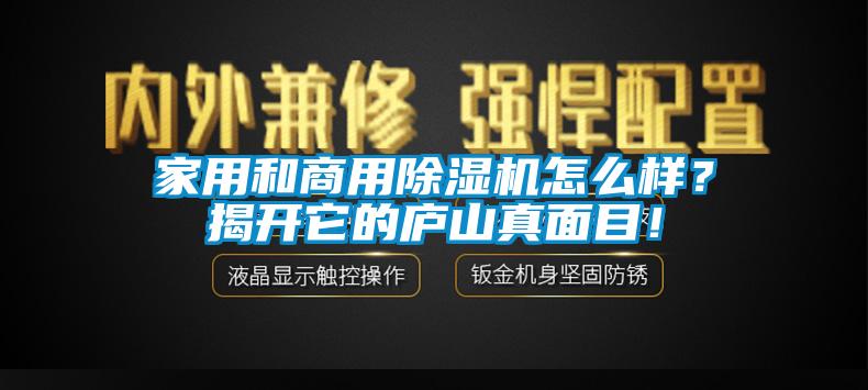 家用和商用除濕機(jī)怎么樣？揭開它的廬山真面目！