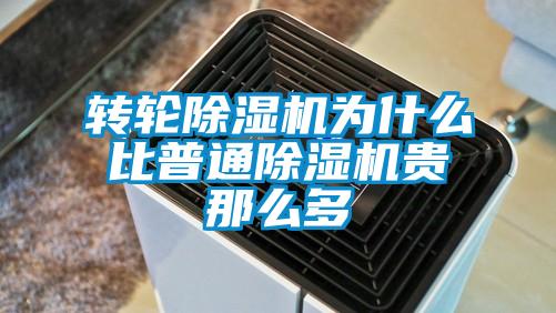 轉輪除濕機為什么比普通除濕機貴那么多