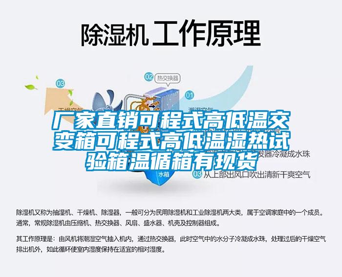 廠家直銷可程式高低溫交變箱可程式高低溫濕熱試驗(yàn)箱溫循箱有現(xiàn)貨