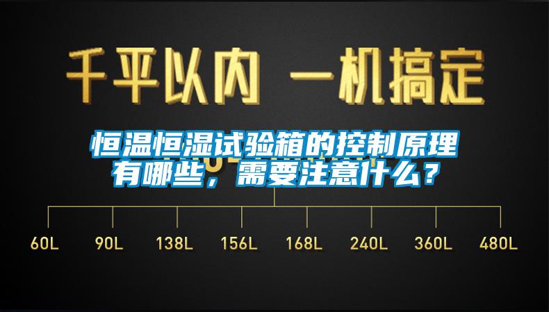 恒溫恒濕試驗(yàn)箱的控制原理有哪些，需要注意什么？