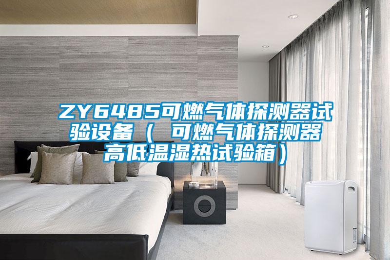 ZY6485可燃?xì)怏w探測(cè)器試驗(yàn)設(shè)備（ 可燃?xì)怏w探測(cè)器高低溫濕熱試驗(yàn)箱）