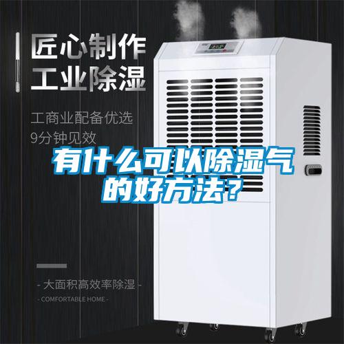 有什么可以除濕氣的好方法？