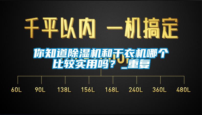 你知道除濕機(jī)和干衣機(jī)哪個(gè)比較實(shí)用嗎？_重復(fù)