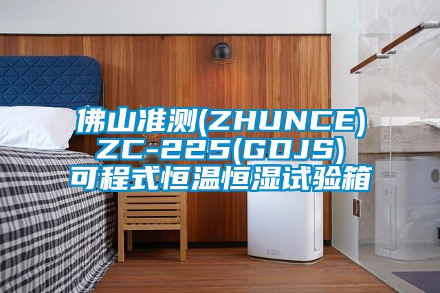 佛山準(zhǔn)測(cè)(ZHUNCE) ZC-225(GDJS) 可程式恒溫恒濕試驗(yàn)箱