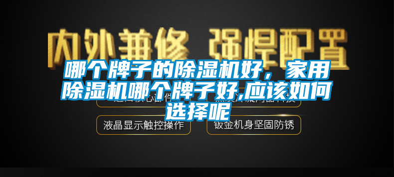 哪個牌子的除濕機好，家用除濕機哪個牌子好,應(yīng)該如何選擇呢