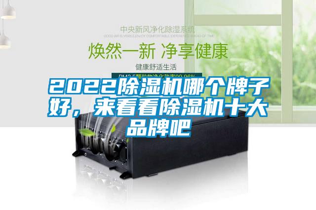 2022除濕機哪個牌子好，來看看除濕機十大品牌吧