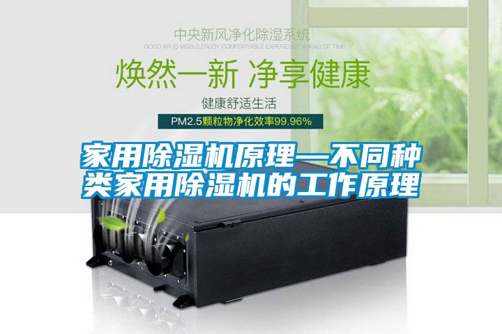 家用除濕機(jī)原理—不同種類家用除濕機(jī)的工作原理