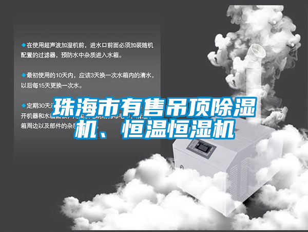 珠海市有售吊頂除濕機、恒溫恒濕機