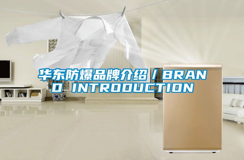 華東防爆品牌介紹／BRAND INTRODUCTION